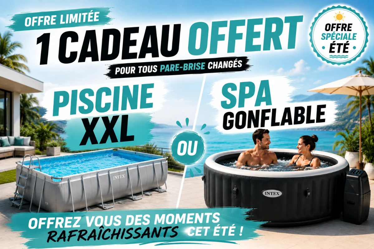 Piscine XXL ou spa gonflable offert